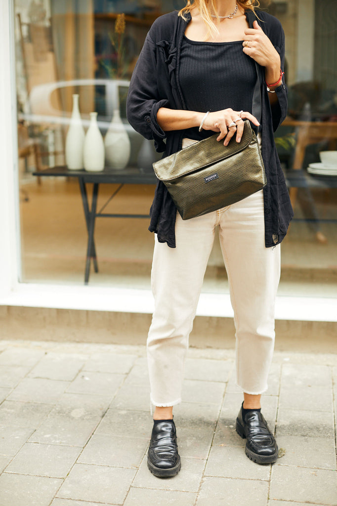 Tori shiny olive